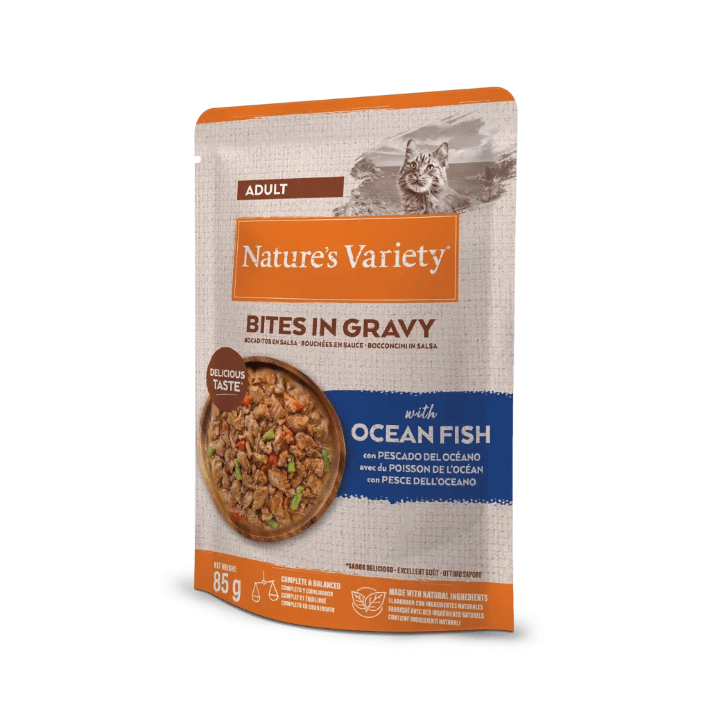 Bocaditos Nature's Variety Pescado Océano en Salsa