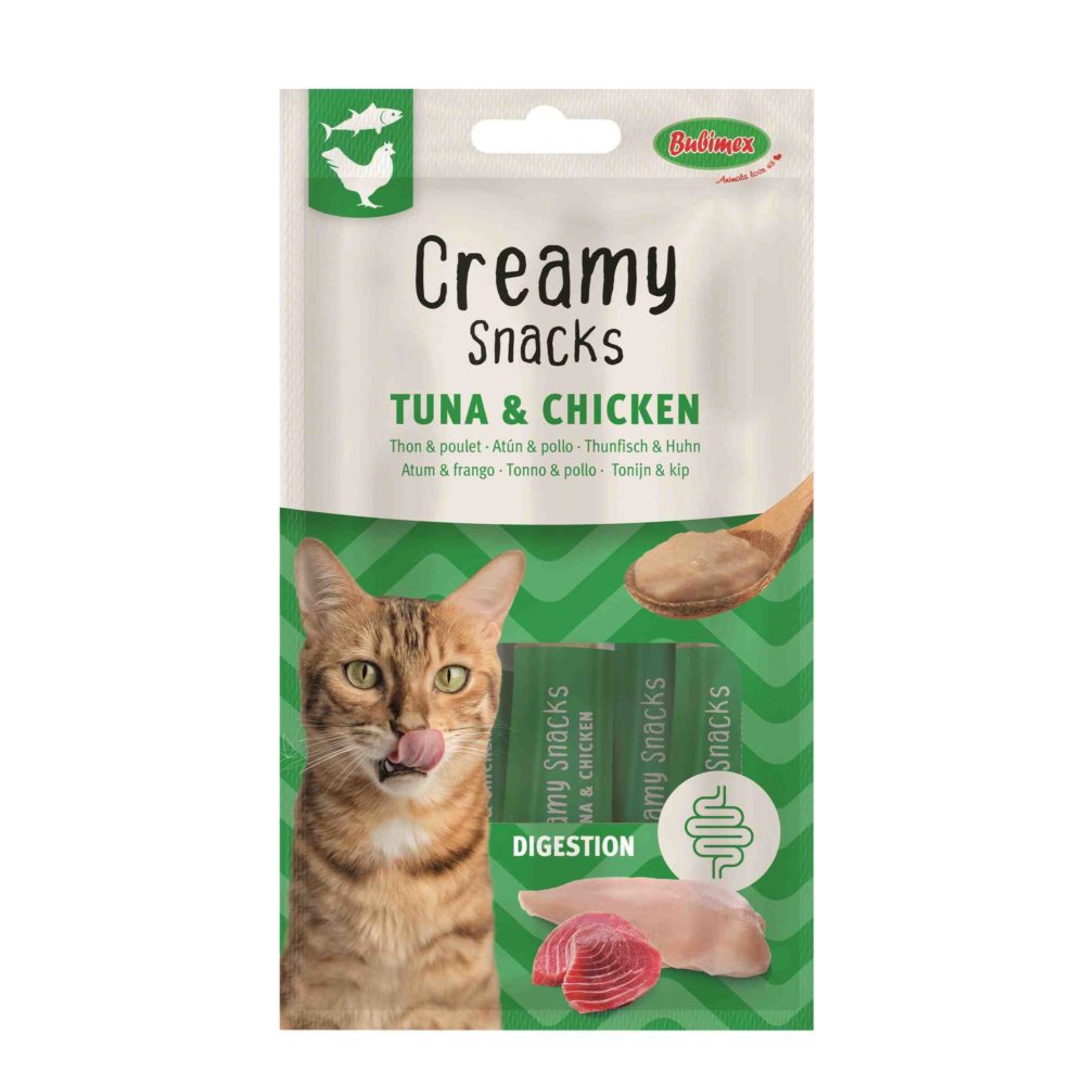 Creamy Snacks Gato AtĂșn & Pollo