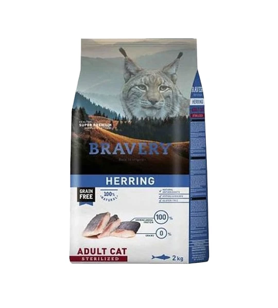 Pienso Bravery Gato Adulto Esterilizado Arenque