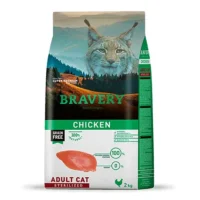 Pienso Bravery Gato Adulto Esterilizado Pollo