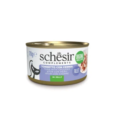Comida húmeda Schesir Gato Atún con Mero