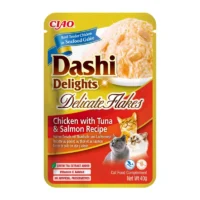 Churu Cat Dashi Delicate Flakes Pollo con Atún y Salmón