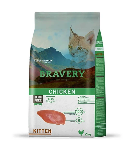 Pienso Bravery Kitten Pollo