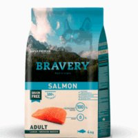 Pienso Bravery Perro Adulto Medium/Maxi Salmón