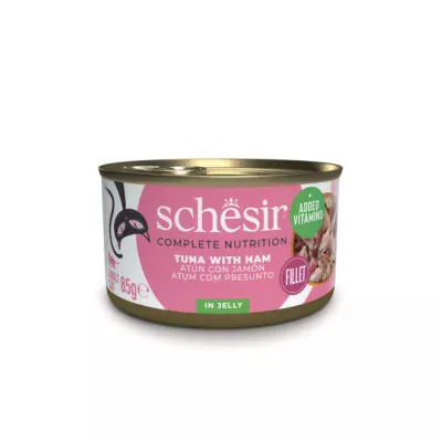 Comida húmeda Schesir Gato Atún con Jamón