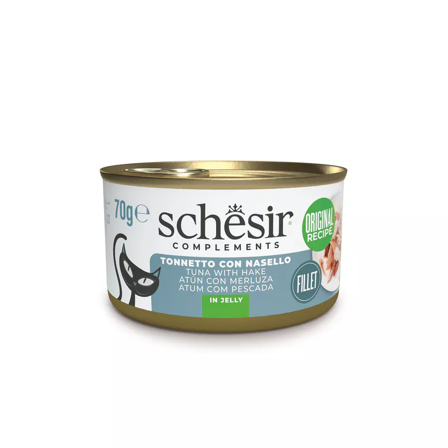 Comida húmeda Schesir Gato Atún con Mero