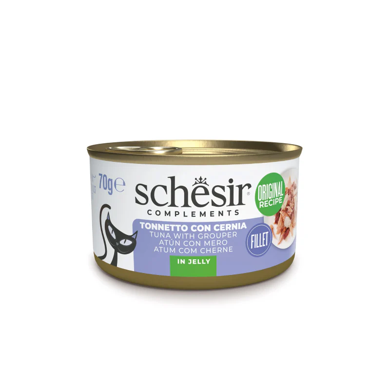 Comida húmeda Schesir Gato Atún con Mero