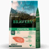 Pienso Bravery Perro Adulto Medium/Maxi Pollo