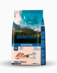 Pienso Bravery Perro Adulto Mini Arenque
