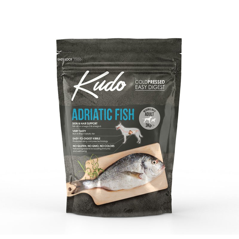 Pienso Kudo Adulto Medium/Maxi Pescado del Adriático