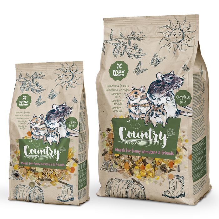 Alimento Witte Molen Country Hamster & Friends