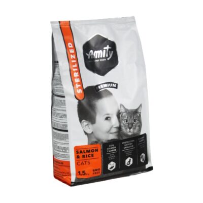 Pienso Amity Gato Esterilizado Salmón