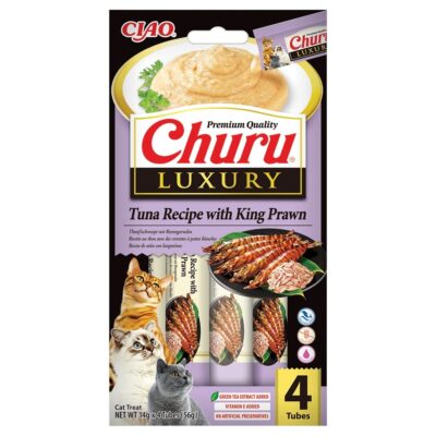 Churu Cat Luxury Atún con Langostinos