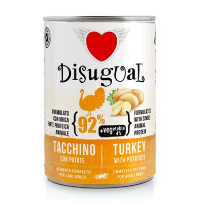 Comida húmeda Disugual Perro Pavo con Patatas