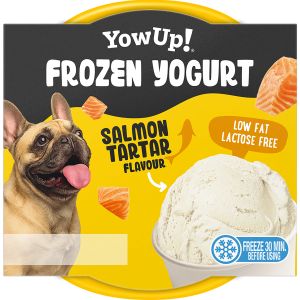 Yogur Helado Yowup Tartar de Salmón