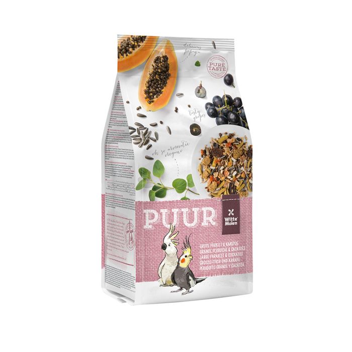Alimento Puur Periquitos Grandes y Cacatúas
