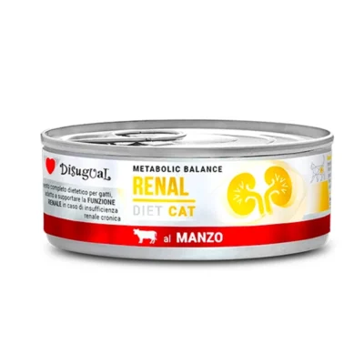 Comida húmeda Disugual Gato Renal Ternera x12